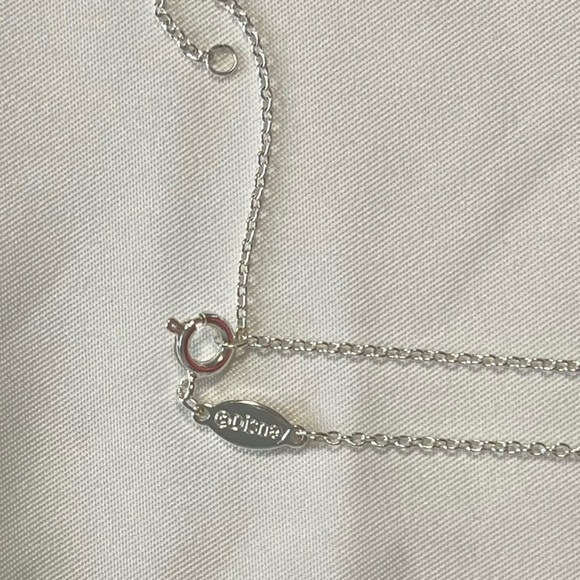 NIB 💎 DISNEY 16” Two-Tone 14k Rose Gold & Fine Silver Plated Crystal - Picture 7 of 8